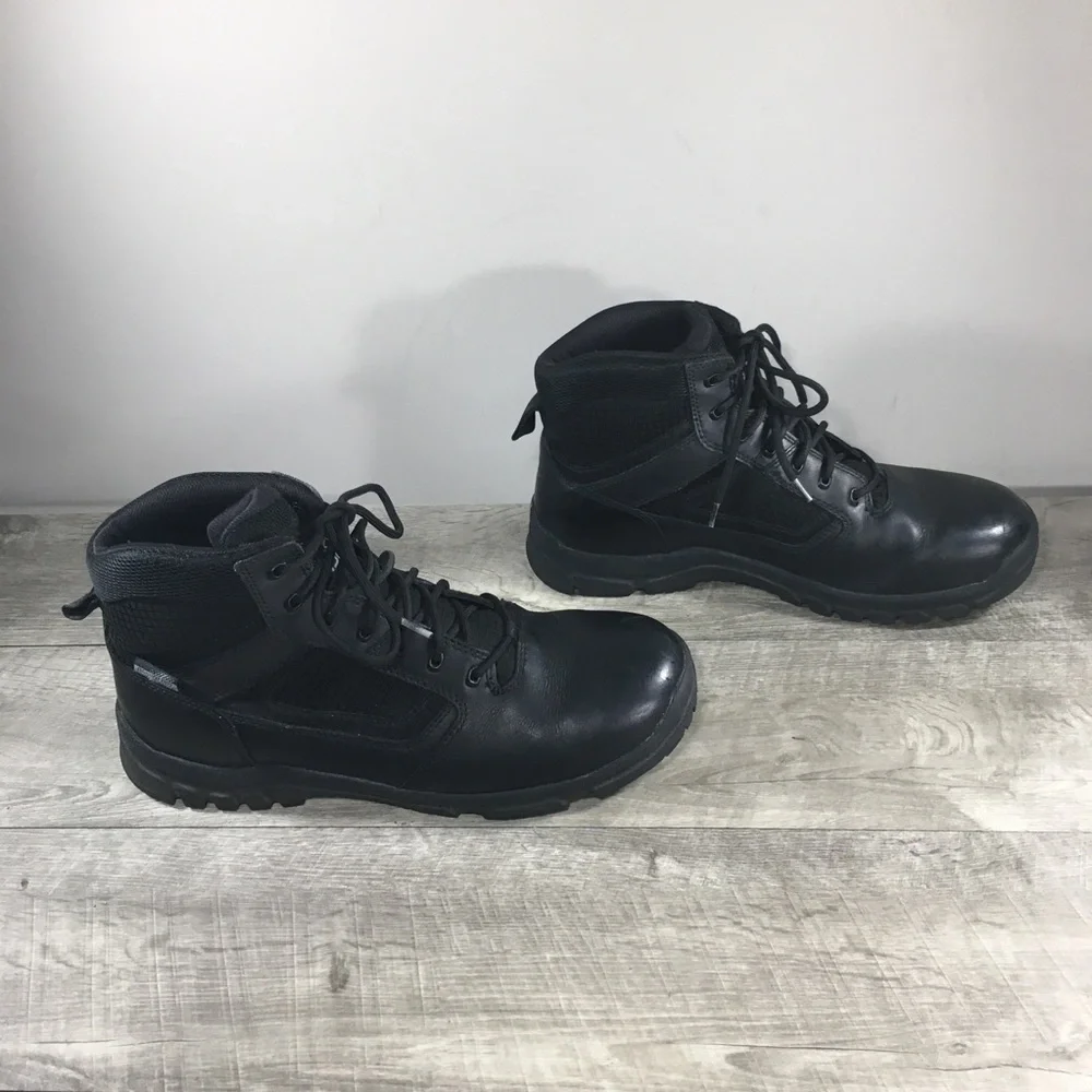 Mens Danner 23820 Lookout Soft Toe Combat Leather Side Zip Waterproof Boots 11